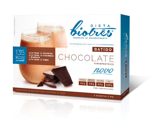 batido de chocolate dieta biotrês