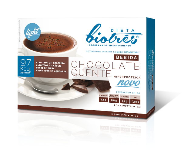 bebida de chocolate quente