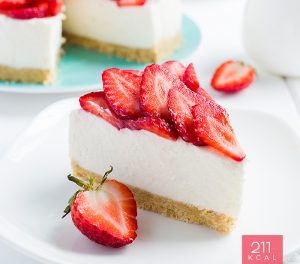 Cheesecake de morango