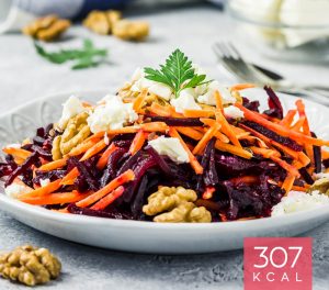 Salada Espiralizada com Requeijão