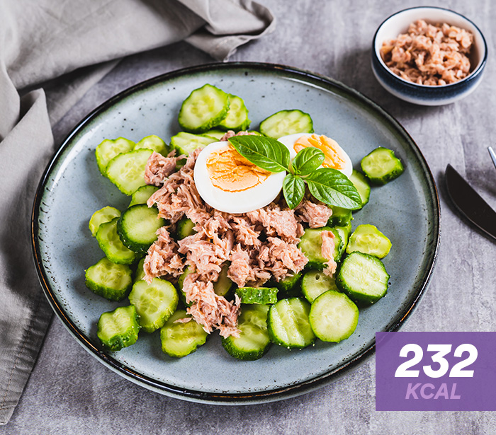 Salada de atum com pepino salada de atum com pepino